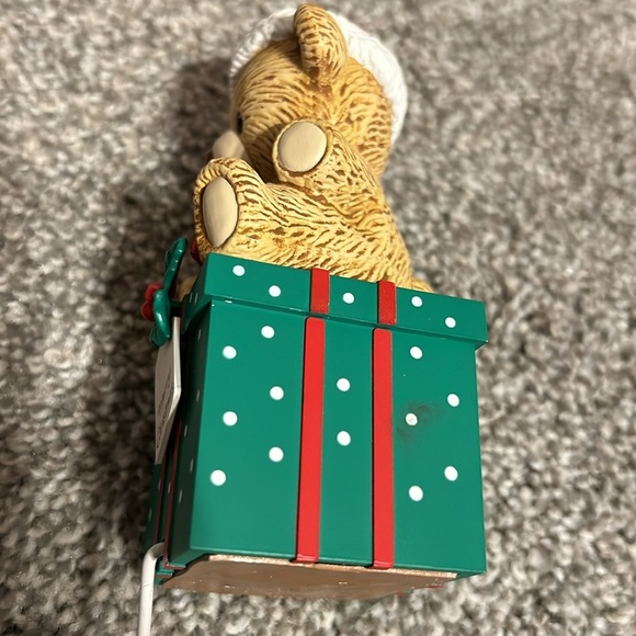 Vintage Hallmark Teddy Bear 1989 Stocking Holder - Picture 6 of 6